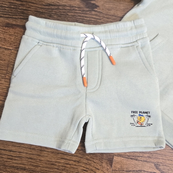 Matching Sweat Short Set - Picture 2 of 3